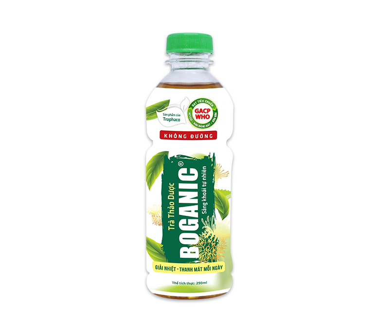Trà Thảo Dược Boganic không đường