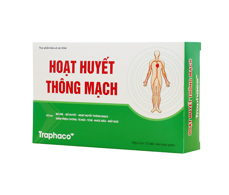 Thực phẩm BVSK Hoạt huyết thông mạch