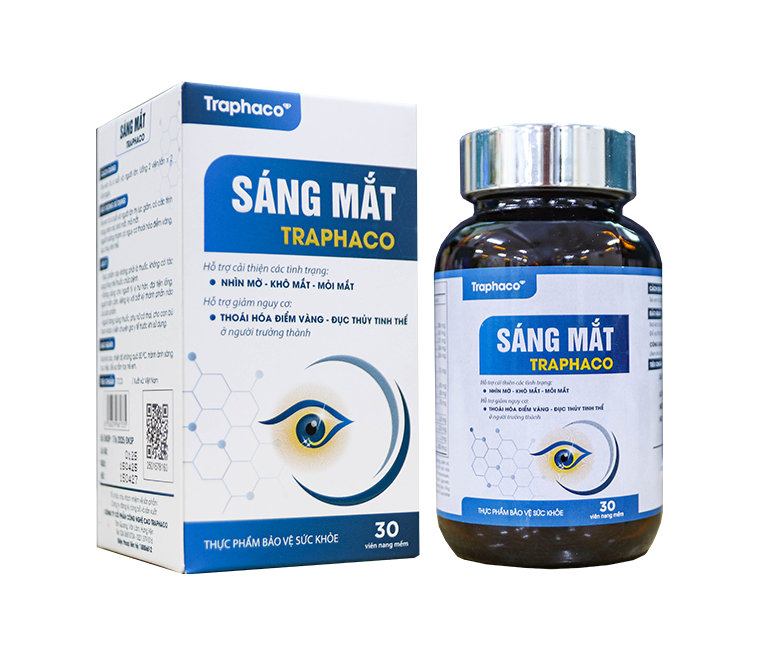 Thực phẩm BVSK Sáng mắt Traphaco
